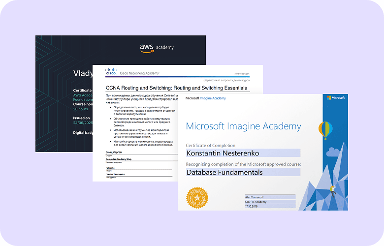 Medzinárodná certifikácia v rámci kurzu